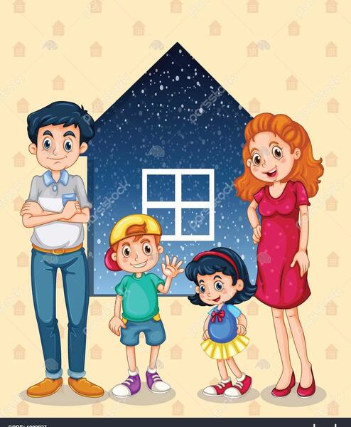 عکس فامیلی چهار نفره