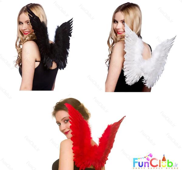 عکس بال فرشته مشکی