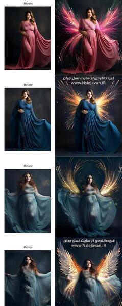 عکس فرشته بدون بال