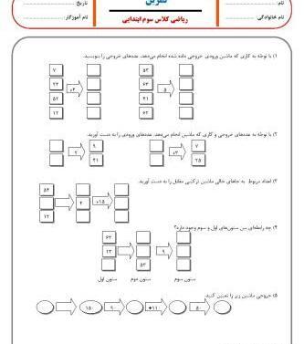 عکس کتاب کلاس سوم دبستان
