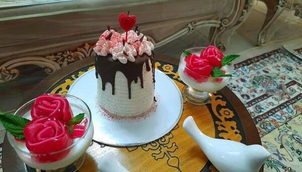 عکس کیک برای سالگرد ازدواجمون