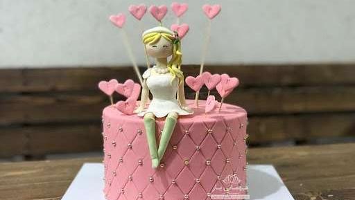 عکس کیک دخترانه برای روز دختر