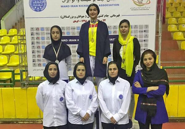 عکس کیک بوکسینگ بانوان