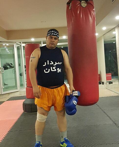 عکس کیک بوکسینگ کار