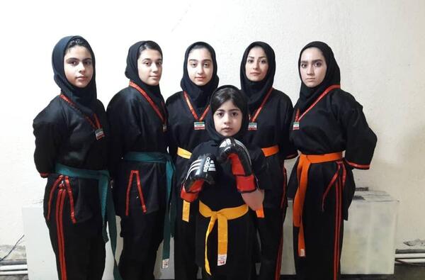 عکس کیک بوکسینگ ایرانی دخترانه