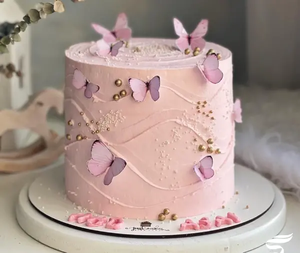 عکس کیک دخترانه شیک و جدید