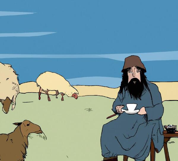 عکس گرگ در لباس گوسفند