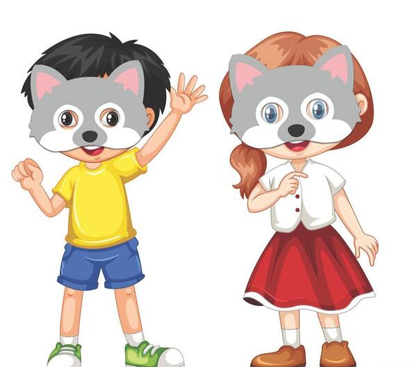 عکس لباس گرگ بچه گانه