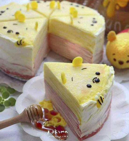 عکس کیک کیوت کره ای