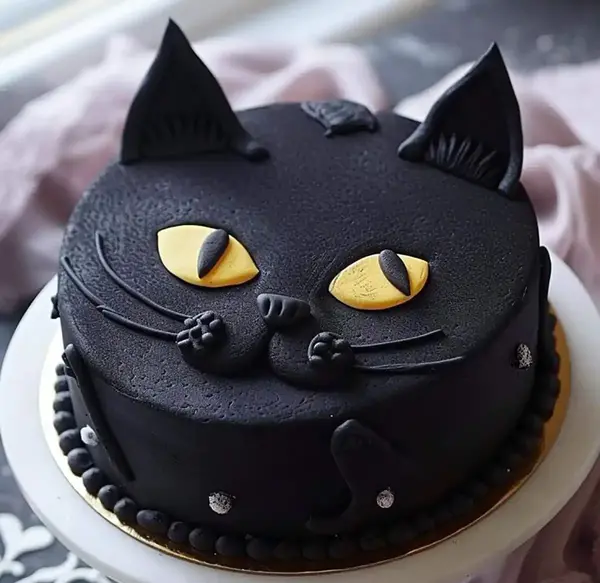 عکس کیک گربه ای دخترانه