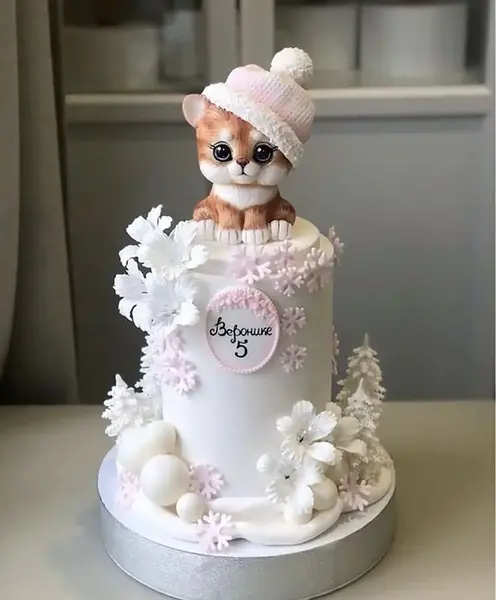 عکس کیک های گربه ای