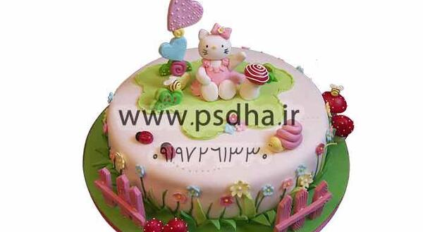 عکس با کیک و بادکنک
