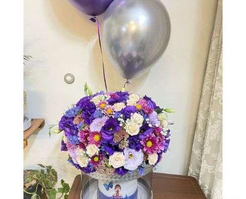 عکس کیک بادکنکی
