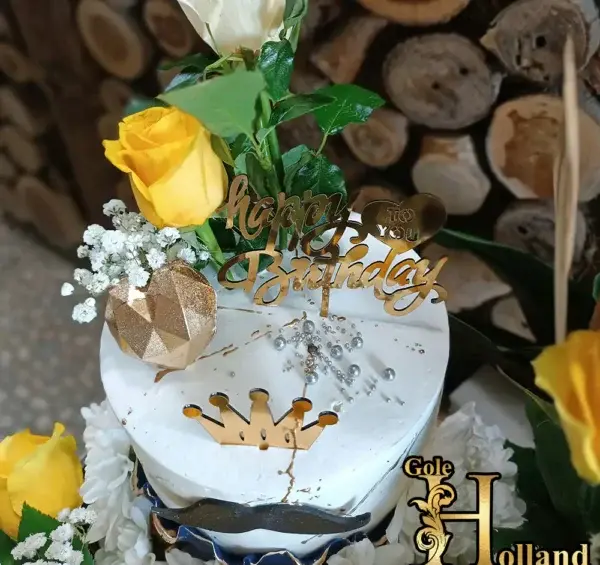 عکس کیک بادکنک دار