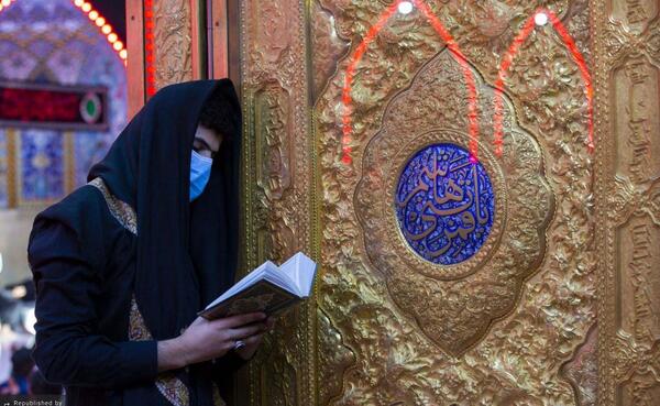 عکس گریه بر امام حسین