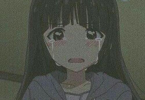 anime گریه عکس انیمه ای غمگین