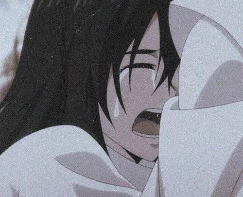 anime گریه عکس انیمه ای غمگین