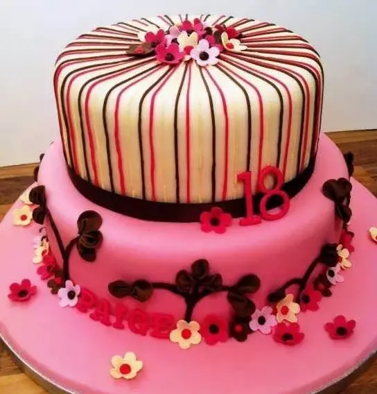 عکس کیک های دخترانه قشنگ