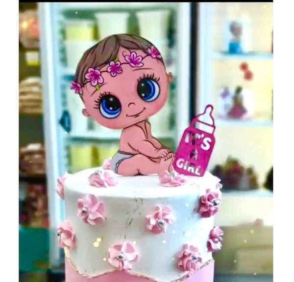 عکس نی نی برای روی کیک