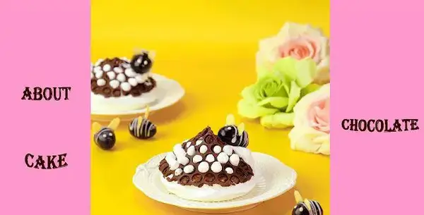 عکس کیک لانه زنبوری