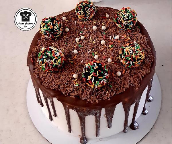 عکس کیک تولد خانگی برای همسر