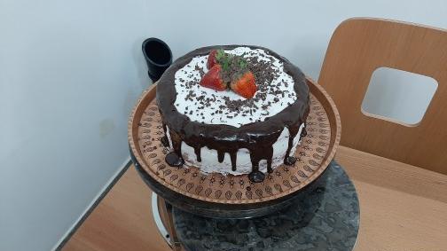 عکس کیک تولد خانگی برای همسر