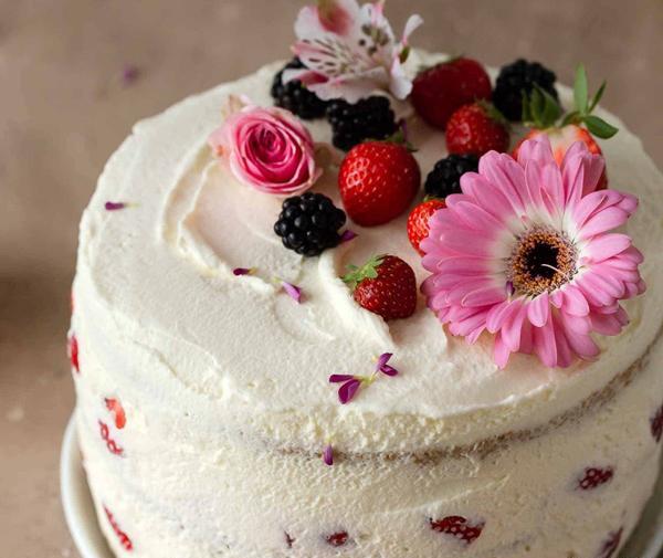 عکس کیک تولد خانگی برای همسر