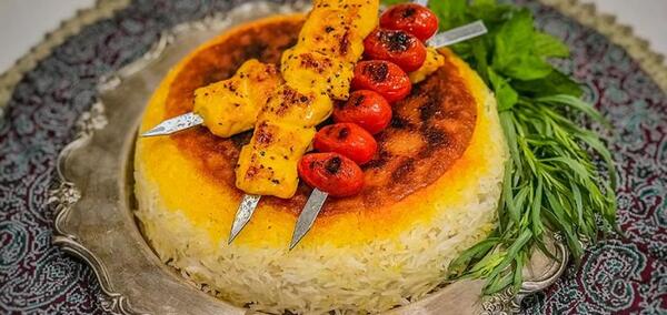 عکس کیک جوجه کباب