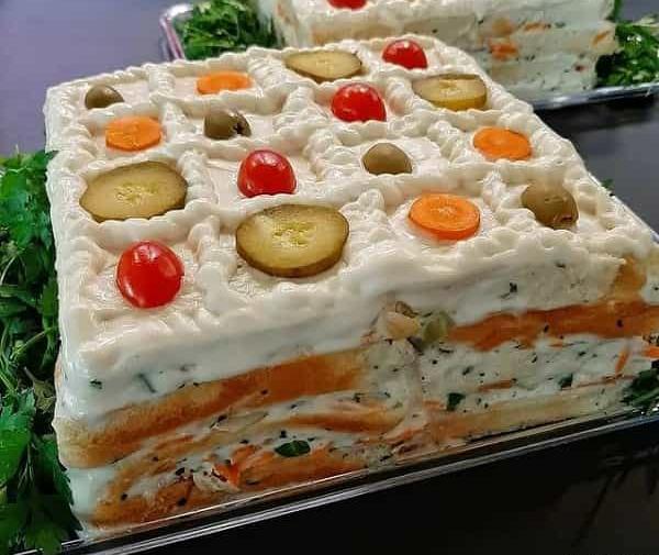 عکس کیک جوجه کباب