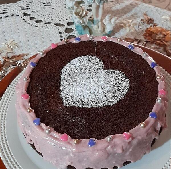 عکس کیک خانگی برای روز دختر