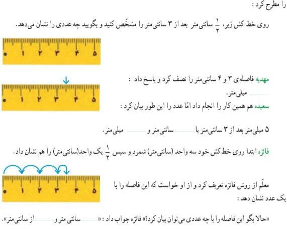 عکس صفحه کتاب ریاضی چهارم
