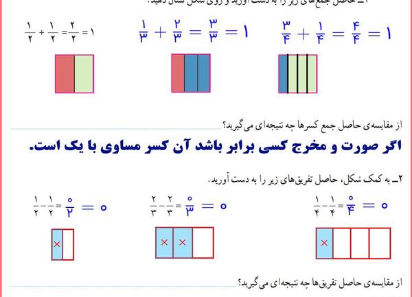 عکس کتاب چهارم دبستان ریاضی