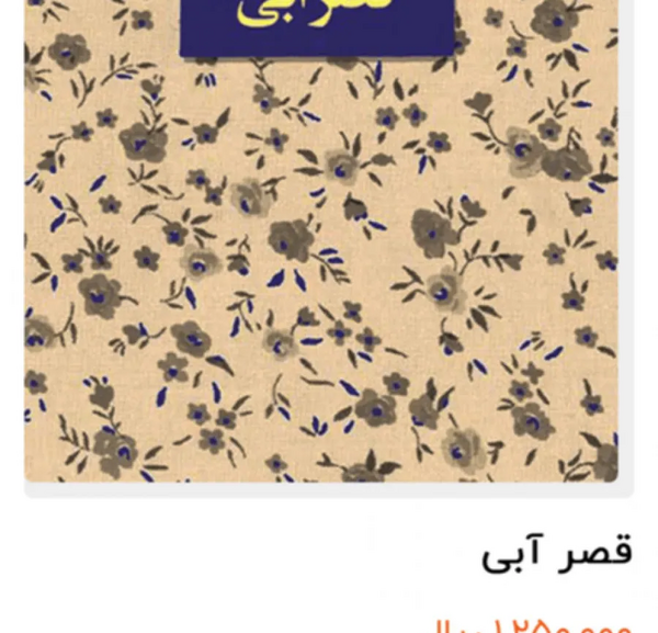 عکس کتاب قصر آبی
