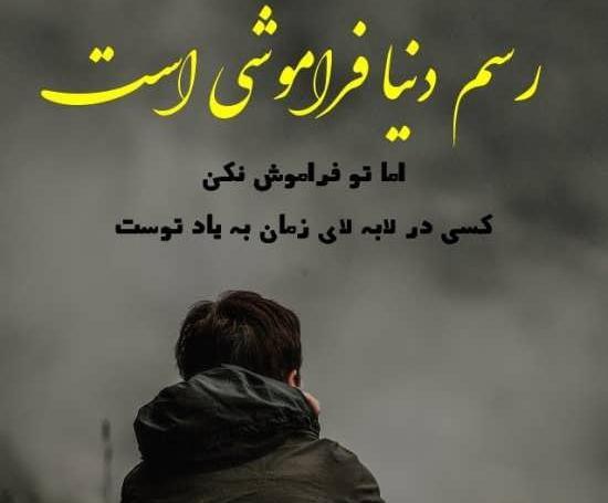 عکس پروفایل دیگه فراموشت کردم