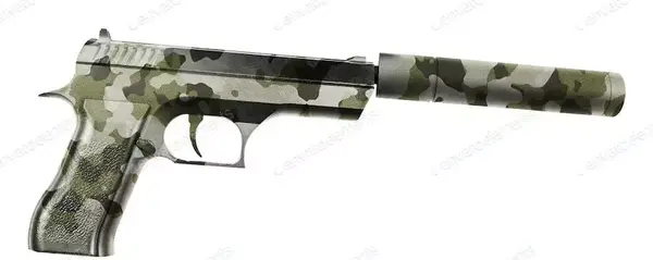 عکس تفنگ با صدا خفه کن