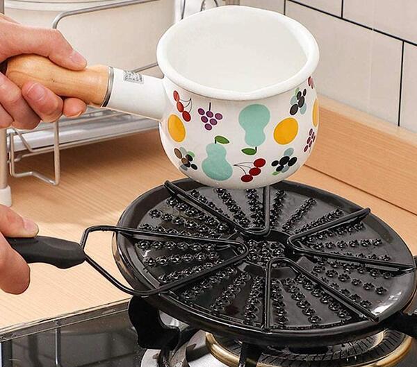 عکس شعله پخش کن روی گاز