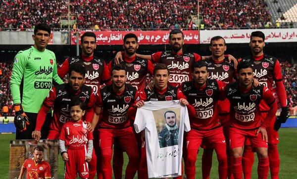 عکس بازیکن های پرسپولیس و استقلال