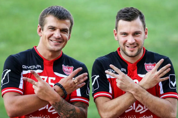 عکس بازی کن های پرسپولیس