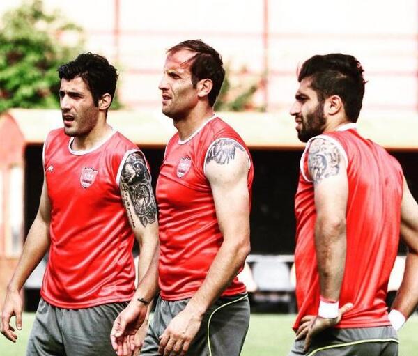 عکس بازی کن های پرسپولیس