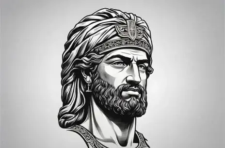 عکس کوروش کبیر واقعی هوش مصنوعی