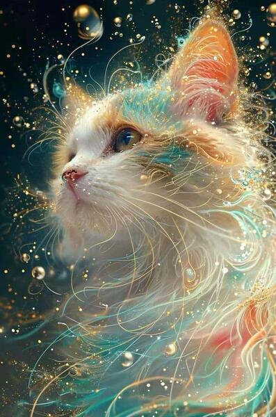عکس پروفایل گربه انیمه ای
