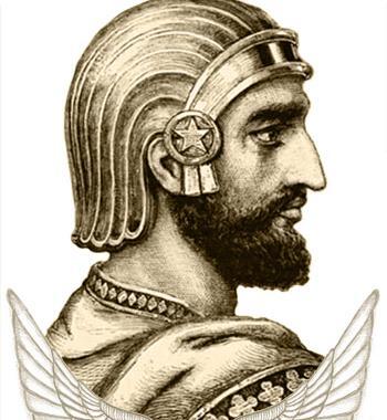 عکس کوروش کبیر روی سکه