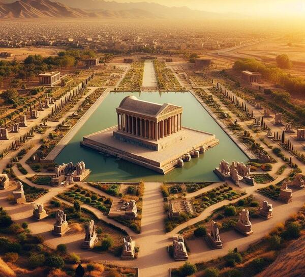 عکس کوروش کبیر هوش مصنوعی