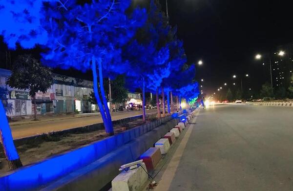 عکس کابل شب