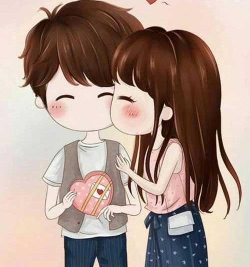 عکس کارتونی عاشقانه فانتزی