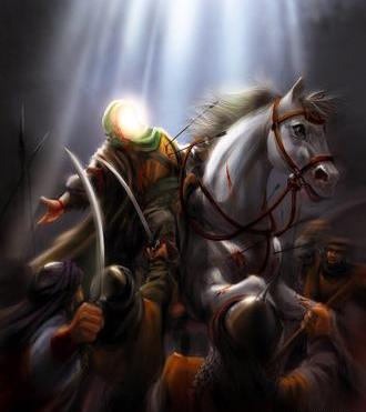 عکس کارتونی امام حسین علیه السلام