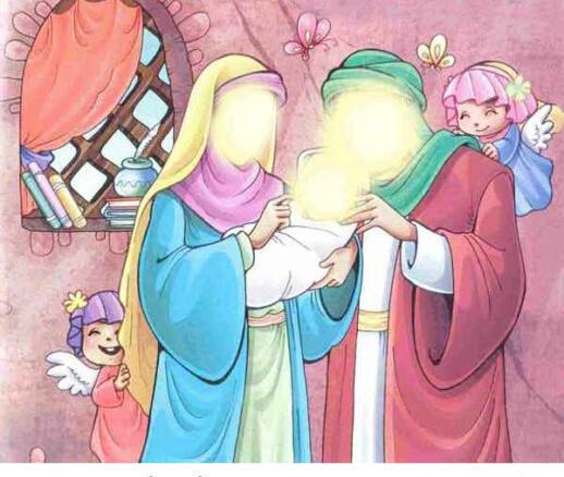 عکس کارتونی امام حسین علیه السلام