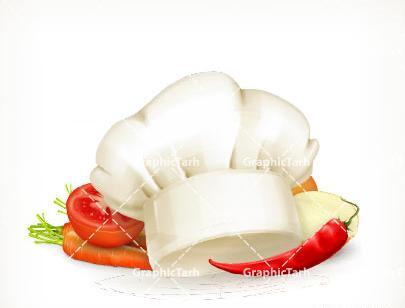 عکس کلاه آشپزی کارتونی