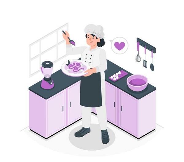 عکس کارتونی آشپزباشی