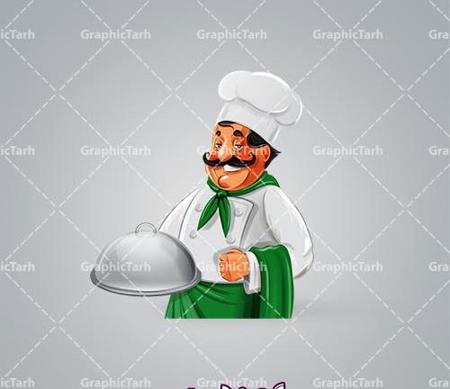 عکس کارتونی آشپزباشی